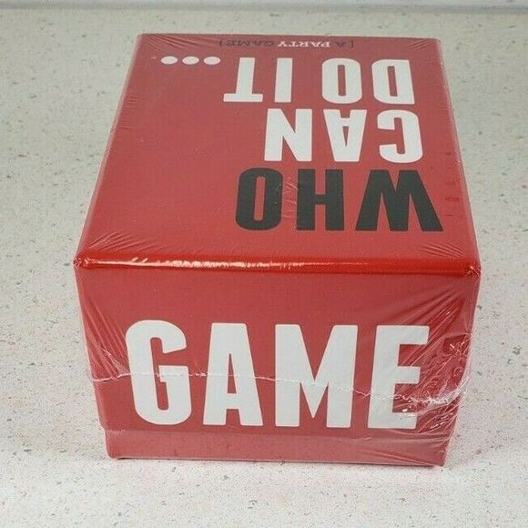 Who Can Do It Party Game New Sealed - Picture 3 of 8